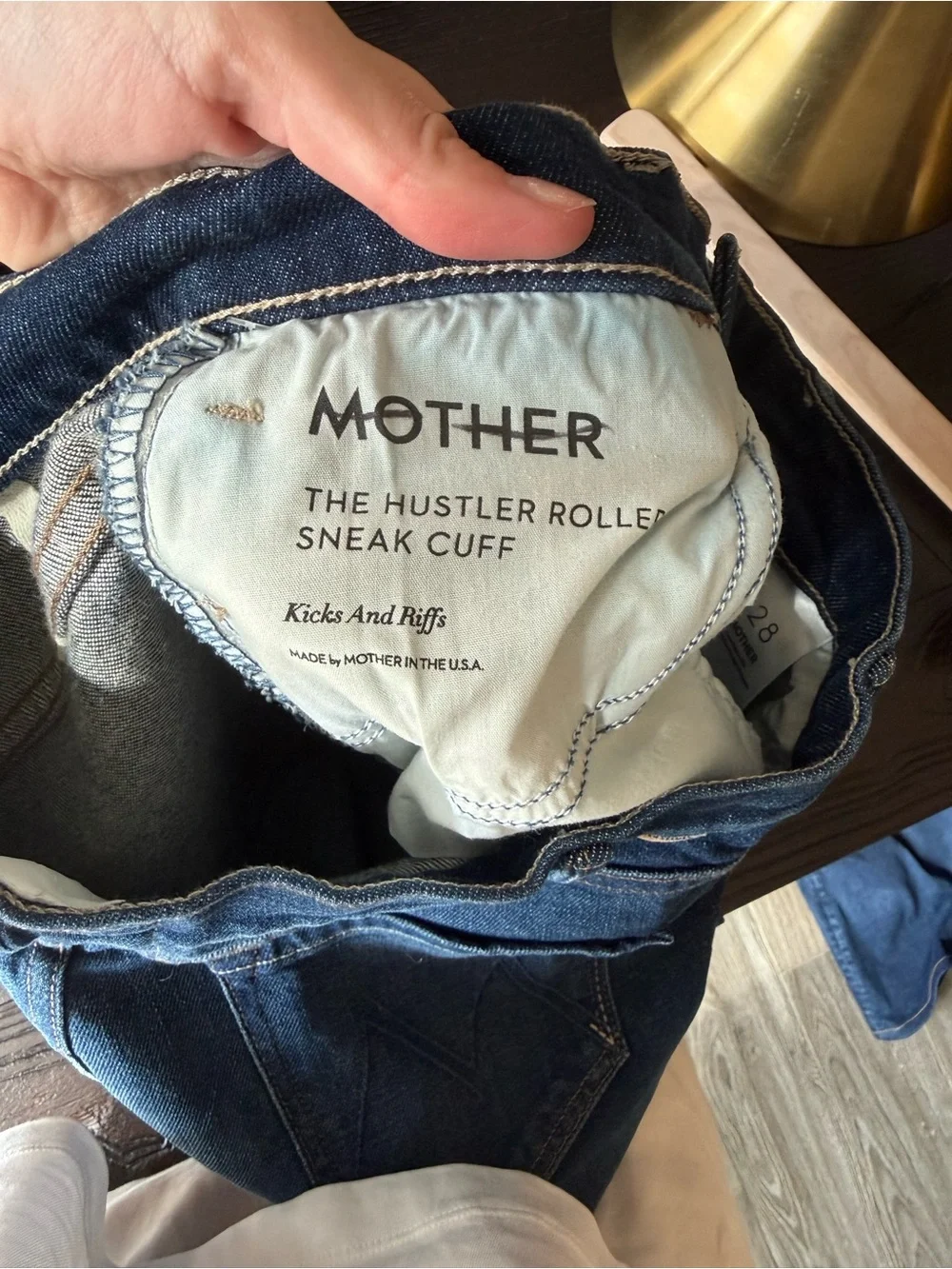 Mother The Hustler Roller Sneak Cuff kicks and riffs - Picture 8 of 8
